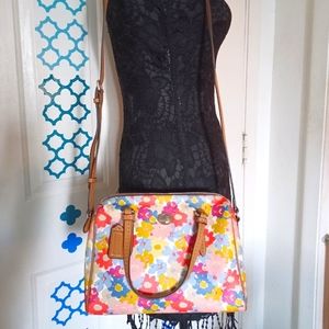 Coach Floral Crossbody